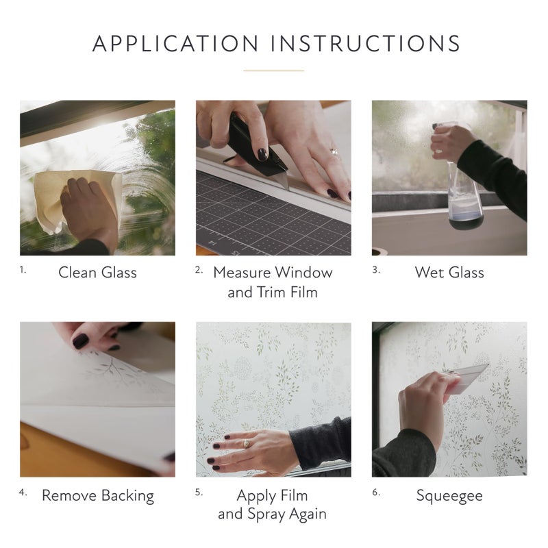 Artscape Blue Chip | Decorative Privacy Window Film with Textured Glass Pattern | Non-Adhesive & UV Protection | Easy to Apply & Removable | 24 x 36 Inches | Made in USA - Image 3